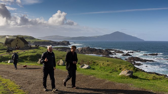A sziget szellemei - Forgatási fotók - Martin McDonagh, Colin Farrell