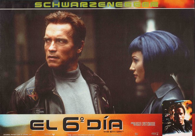 The 6th Day - Lobbykarten - Arnold Schwarzenegger, Sarah Wynter