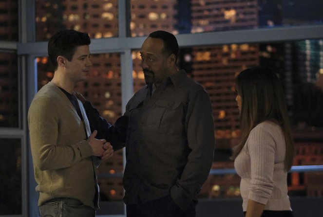 The Flash - Into the Still Force - Photos - Grant Gustin, Jesse L. Martin