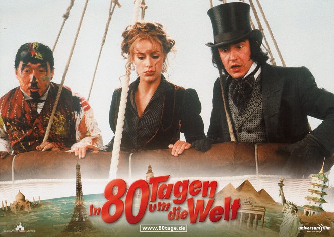 Around the World in 80 Days - Lobbykaarten - Jackie Chan, Cécile de France, Steve Coogan