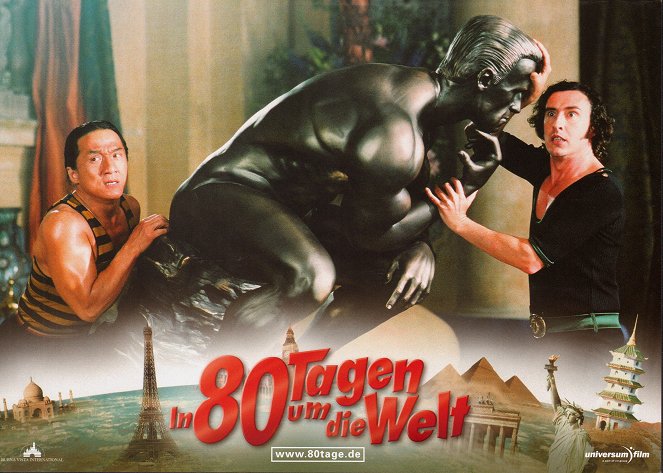Around the World in 80 Days - Lobbykaarten - Jackie Chan, Steve Coogan