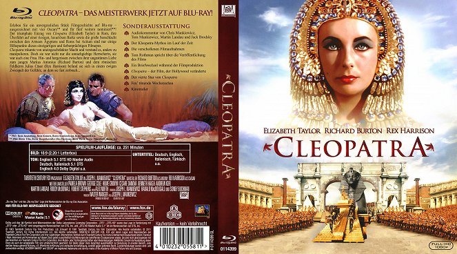 Kleopátra - Borítók