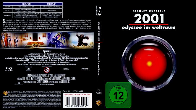 2001: Una odisea del espacio - Carátulas