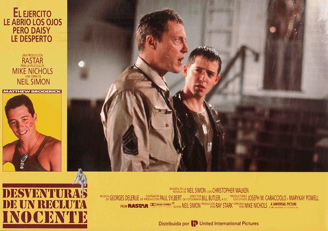 Desventuras de un recluta inocente - Fotocromos - Christopher Walken, Matthew Broderick