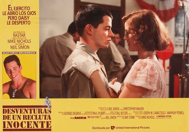 Neil Simon's Biloxi Blues - Lobby Cards - Matthew Broderick, Penelope Ann Miller