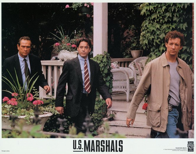 U.S. Marshals - Lobbykaarten - Tommy Lee Jones, Robert Downey Jr.