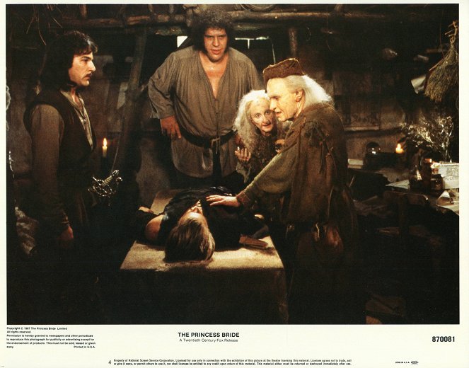 A herceg menyasszonya - Vitrinfotók - Mandy Patinkin, André the Giant, Carol Kane, Billy Crystal