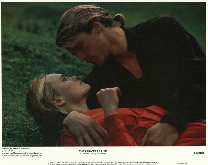 Die Braut des Prinzen - Lobbykarten - Robin Wright, Cary Elwes