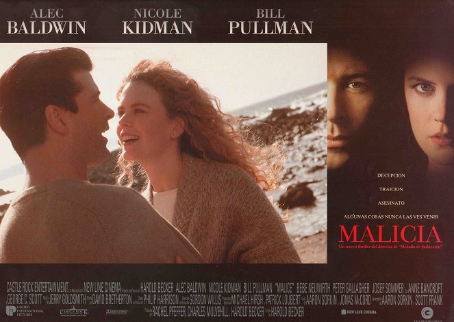 Malice - Lobbykaarten - Alec Baldwin, Nicole Kidman
