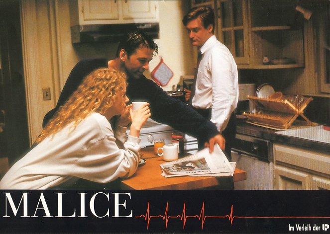 Malice - Cartes de lobby - Nicole Kidman, Alec Baldwin, Bill Pullman