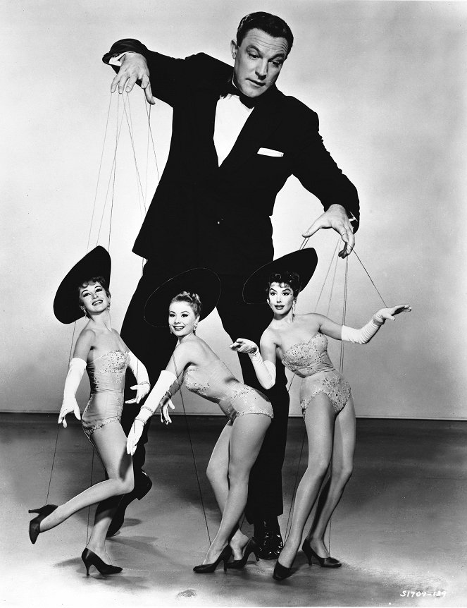 Las girls - Promoción - Taina Elg, Mitzi Gaynor, Gene Kelly, Kay Kendall