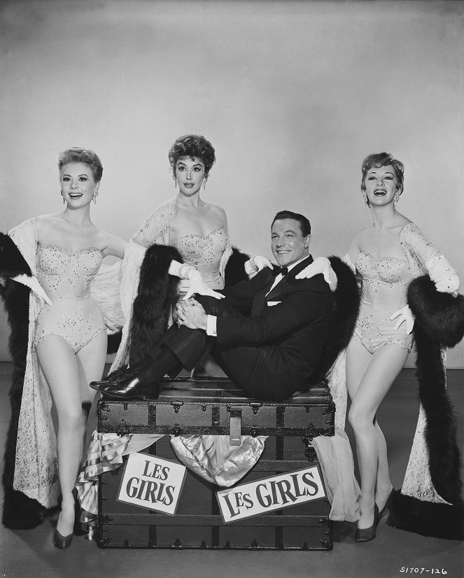 Las girls - Promoción - Mitzi Gaynor, Kay Kendall, Gene Kelly, Taina Elg