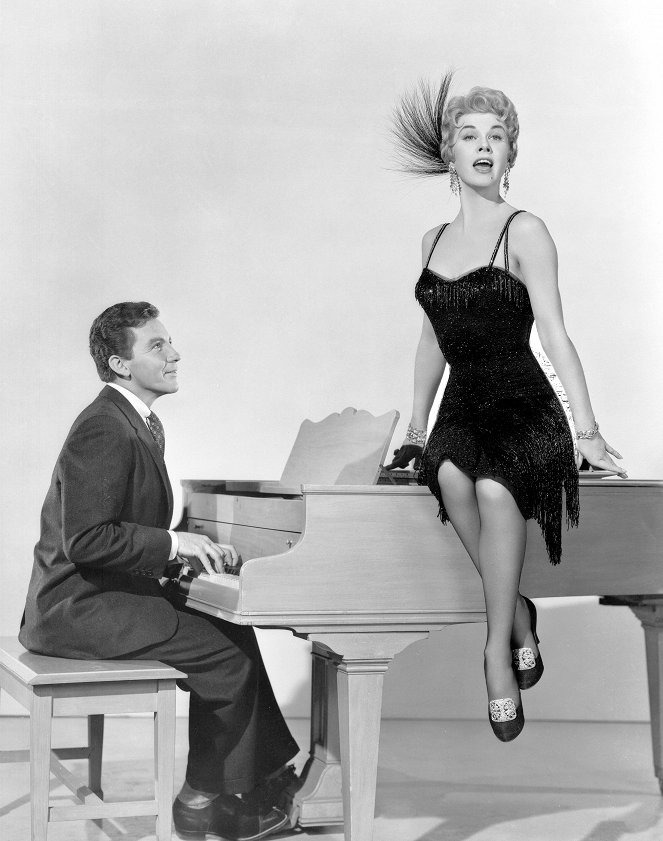 Tyrannische Liebe - Werbefoto - Cameron Mitchell, Doris Day