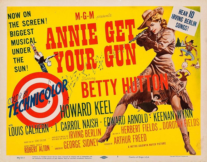 Annie Get Your Gun - Lobbykaarten