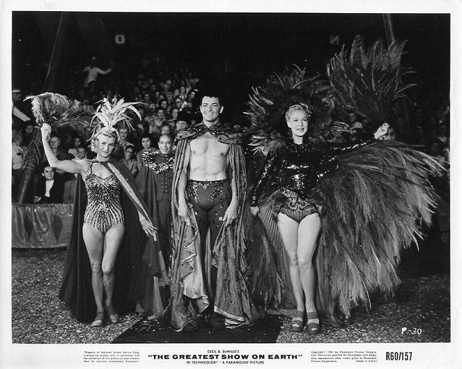 El mayor espectáculo del mundo - Fotocromos - Cornel Wilde, Betty Hutton
