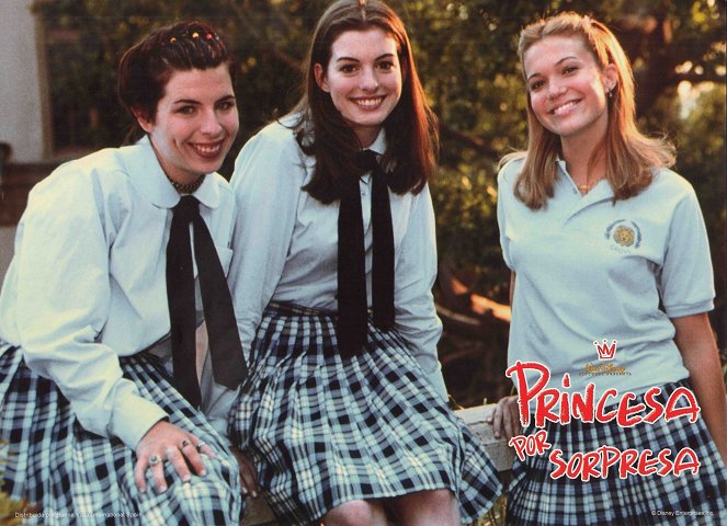 The Princess Diaries - Lobby Cards - Heather Matarazzo, Anne Hathaway, Mandy Moore