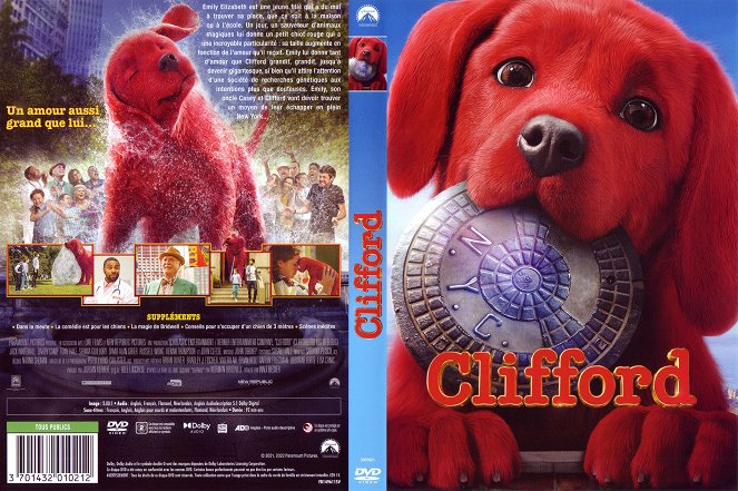 Veľký červený pes Clifford - Covery