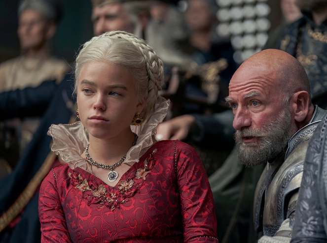 House of the Dragon - The Heirs of the Dragon - Van film - Milly Alcock, Graham McTavish