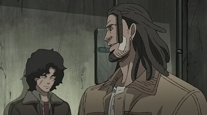 Megalo Box - Wazurai no Negusare o Nozomu Nara, Mizugame no Ana o Fusagu na - De la película