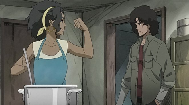 Megalo Box - Tamaší no hana ga sakeba, ai o ušinatta tameši wa nai - Kuvat elokuvasta