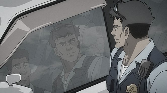 Megalo Box - Kassai ga narijan de mo, koe naki mono no koe kesejašinai - De la película