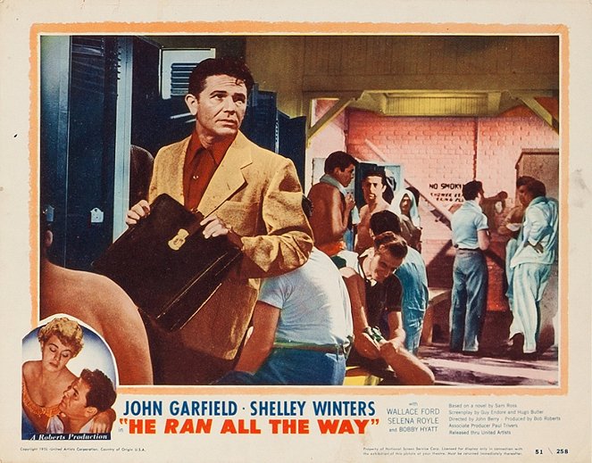 Menaces dans la nuit - Cartes de lobby - John Garfield