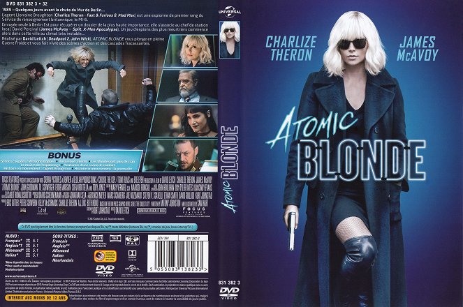 Atomic Blonde - Okładki
