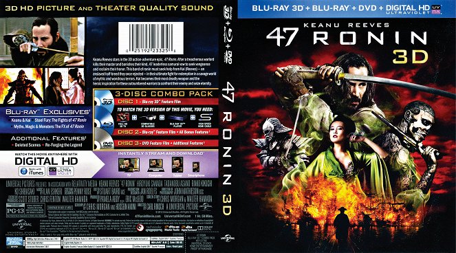 47 Ronin - Borítók