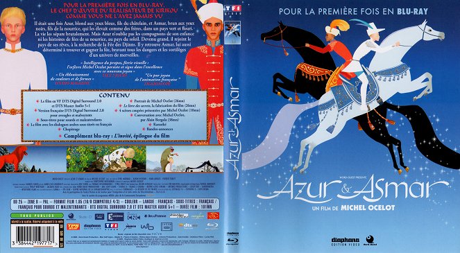 The Azur & Asmar: Princes' Quest - Covers
