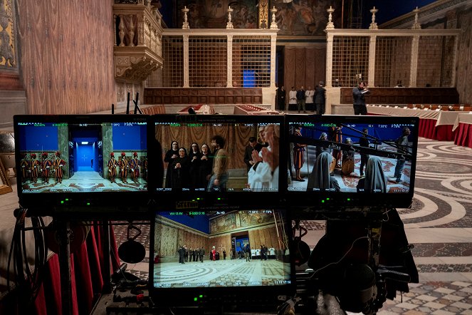 The New Pope - Episode 1 - Tournage