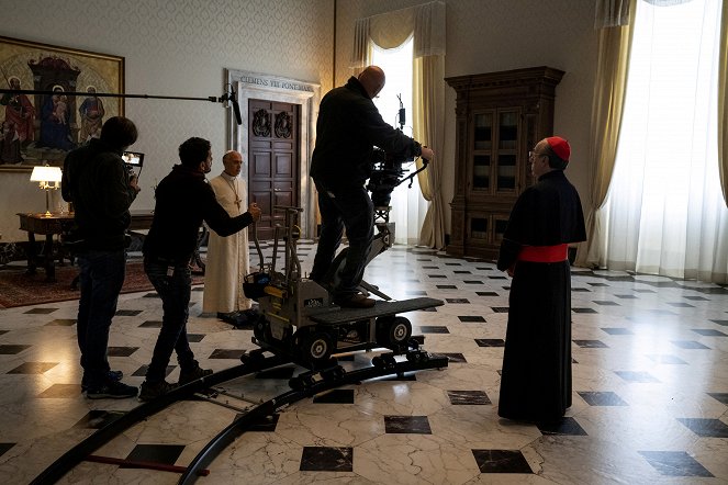 Az új pápa - Episode 1 - Forgatási fotók