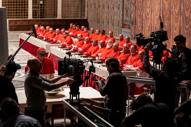 Az új pápa - Episode 1 - Forgatási fotók