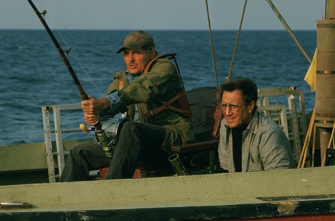 O Tubarão - Do filme - Robert Shaw, Roy Scheider