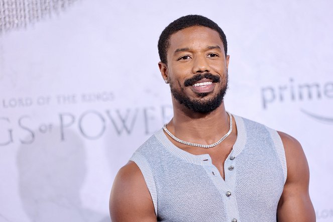 Le Seigneur des Anneaux : Les anneaux de pouvoir - Season 1 - Événements - "The Lord Of The Rings: The Rings Of Power" Los Angeles Red Carpet Premiere & Screening on August 15, 2022 in Los Angeles, California - Michael B. Jordan