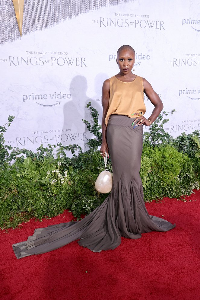 The Lord of the Rings: The Rings of Power - Season 1 - Events - "The Lord Of The Rings: The Rings Of Power" Los Angeles Red Carpet Premiere & Screening on August 15, 2022 in Los Angeles, California - Cynthia Erivo