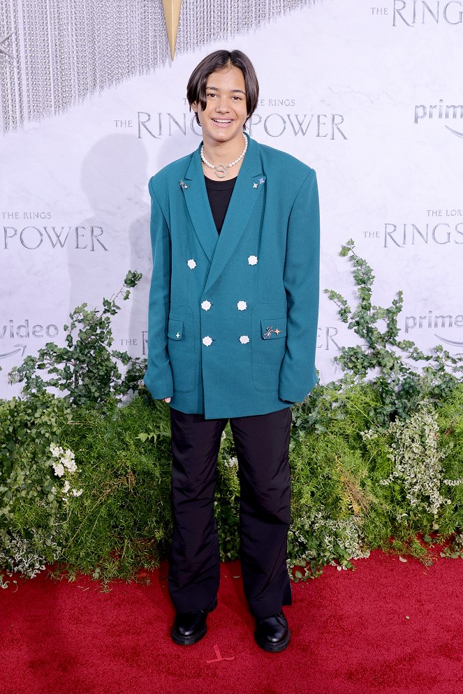 The Lord of the Rings: The Rings of Power - Season 1 - Events - "The Lord Of The Rings: The Rings Of Power" Los Angeles Red Carpet Premiere & Screening on August 15, 2022 in Los Angeles, California - Tyroe Muhafidin