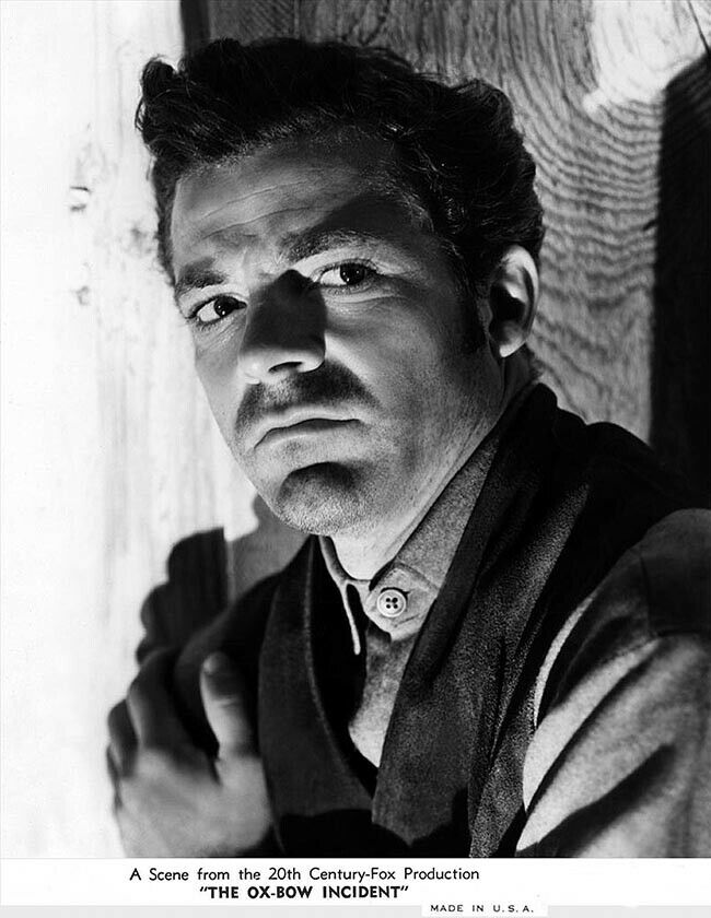 Zdarzenie w Ox-Bow - Lobby karty - Dana Andrews