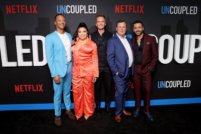 Uncoupled - Season 1 - Events - Premiere of Uncoupled S1 presented by Netflix at The Paris Theater on July 26, 2022 in New York City - Emerson Brooks, Tisha Campbell-Martin, Neil Patrick Harris, Brooks Ashmanskas, Jai Rodriguez