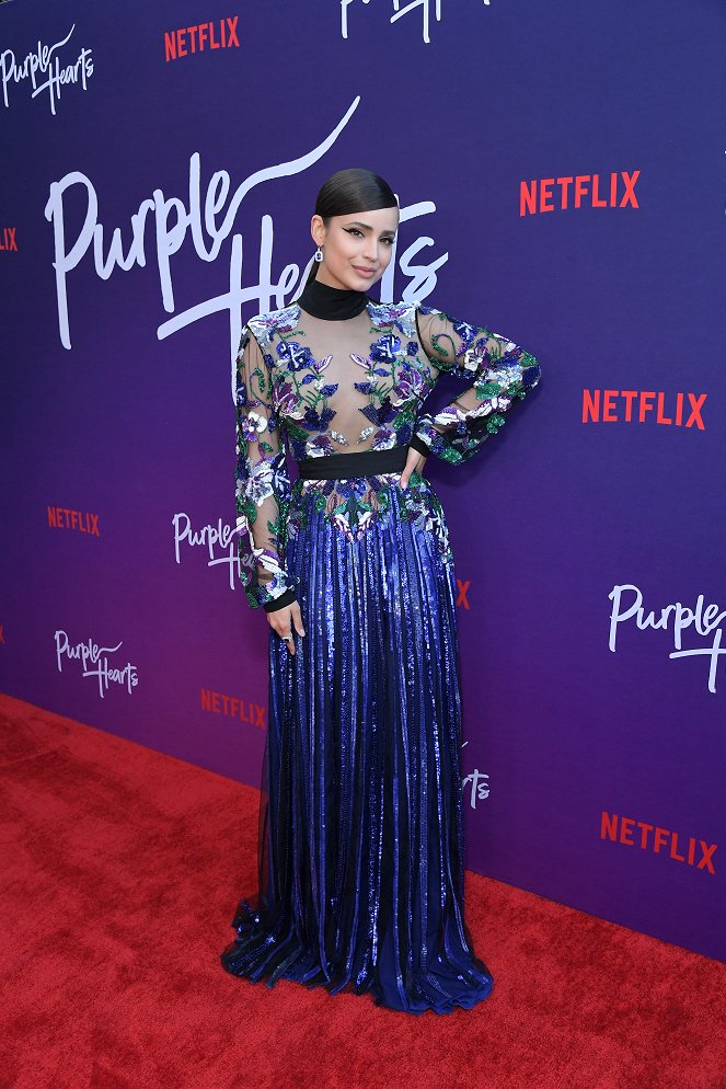 Corações Marcados - De eventos - Netflix Purple Hearts special screening at The Bay Theater on July 22, 2022 in Pacific Palisades, California - Sofia Carson