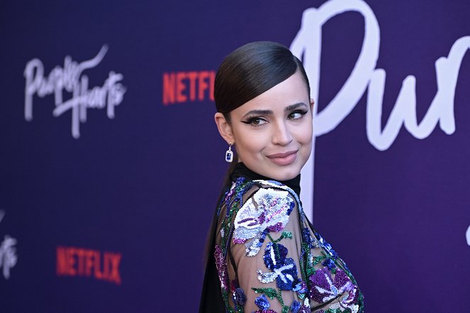 Corações Marcados - De eventos - Netflix Purple Hearts special screening at The Bay Theater on July 22, 2022 in Pacific Palisades, California - Sofia Carson