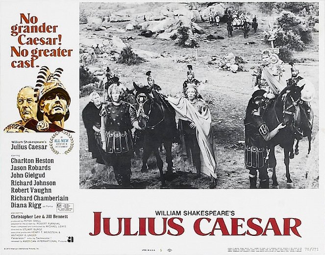 El asesinato de Julio César - Fotocromos