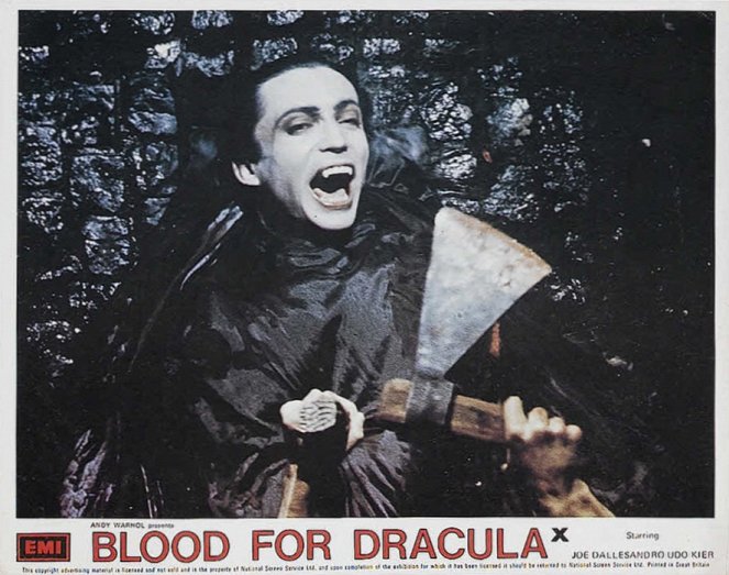 Blood for Dracula - Lobby Cards