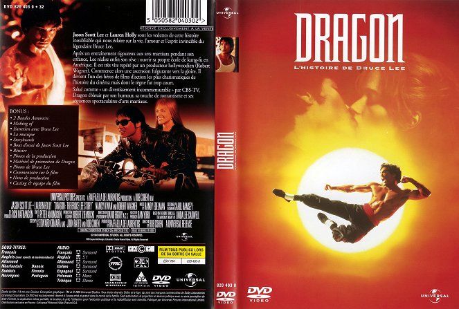 Dragão: A Vida de Bruce Lee - Capas