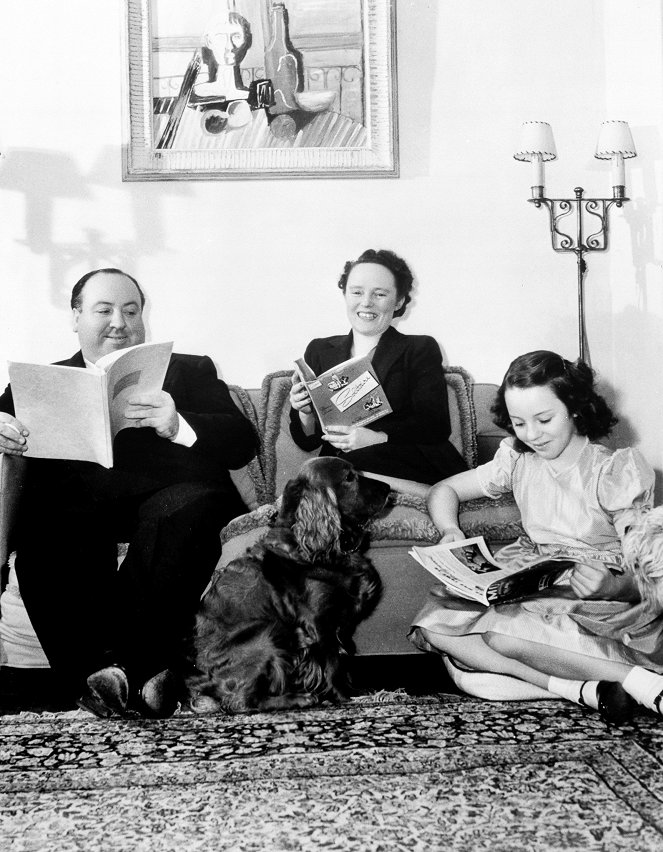 I Am Alfred Hitchcock - Photos - Alfred Hitchcock, Alma Reville, Patricia Hitchcock
