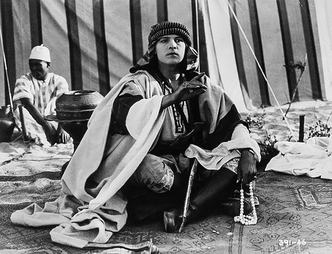 The Sheik - Do filme - Rudolph Valentino