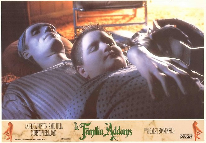 Die Addams Family - Lobbykarten - Carel Struycken, Jimmy Workman
