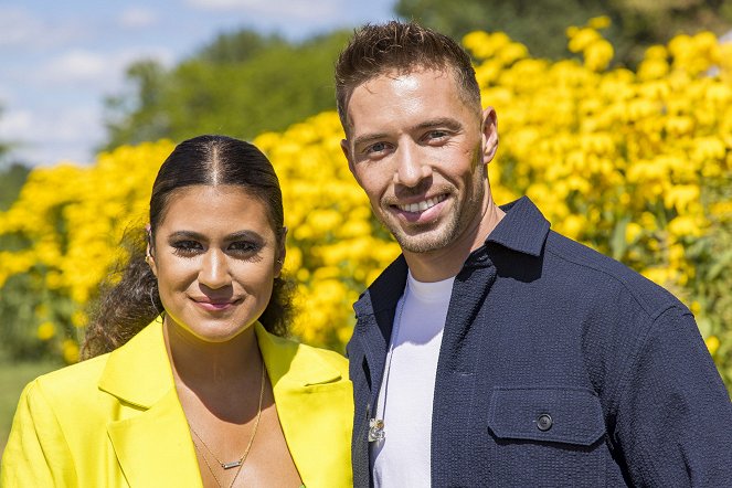 Lieblingslieder - Das große Schlager Open Air - Werbefoto - Stephanie Brungs, Ramon Roselly