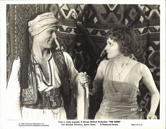 The Sheik - Lobby Cards - Rudolph Valentino, Agnes Ayres