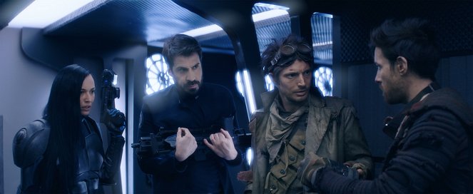 Le Visiteur du futur - Filmfotos - Simon Astier, Florent Dorin, Raphaël Descraques