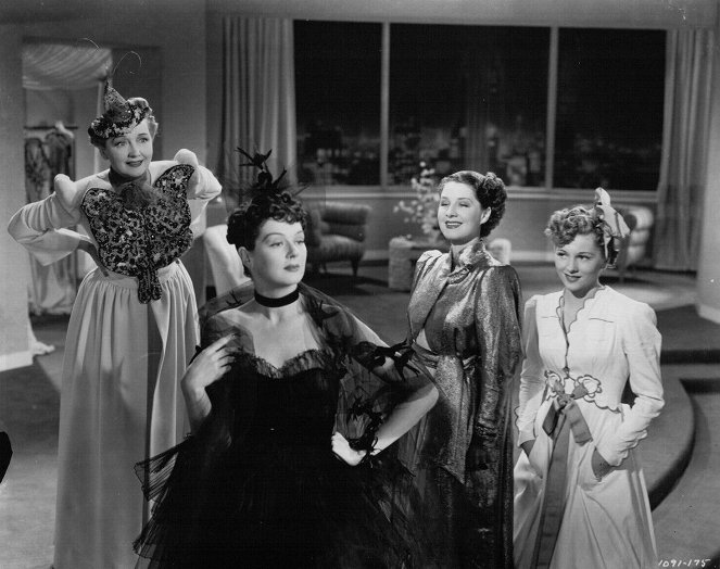 Femmes - Film - Rosalind Russell, Norma Shearer, Joan Fontaine